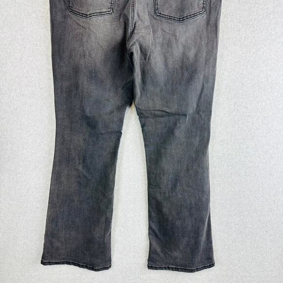 Vintage X America Womans Size 16 Bootcut Jeans Grey Denim Stretch Pockets - Picture 7 of 9